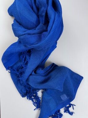 Love Quotes Oversized Scarf - Blue